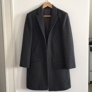 Armani Exchange wool topcoat xs